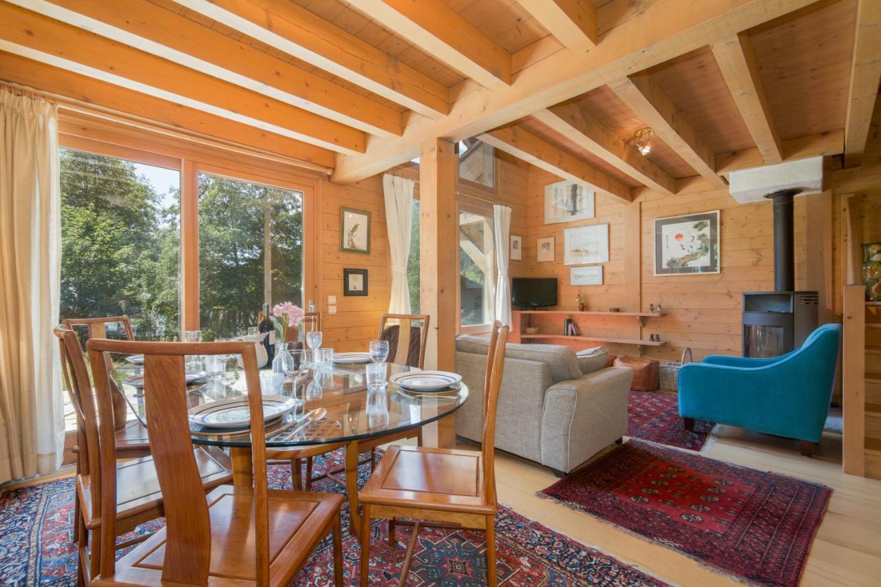 Chalets D'En Haut - Zaria - Happy Rentals 阿让蒂耶尔 外观 照片