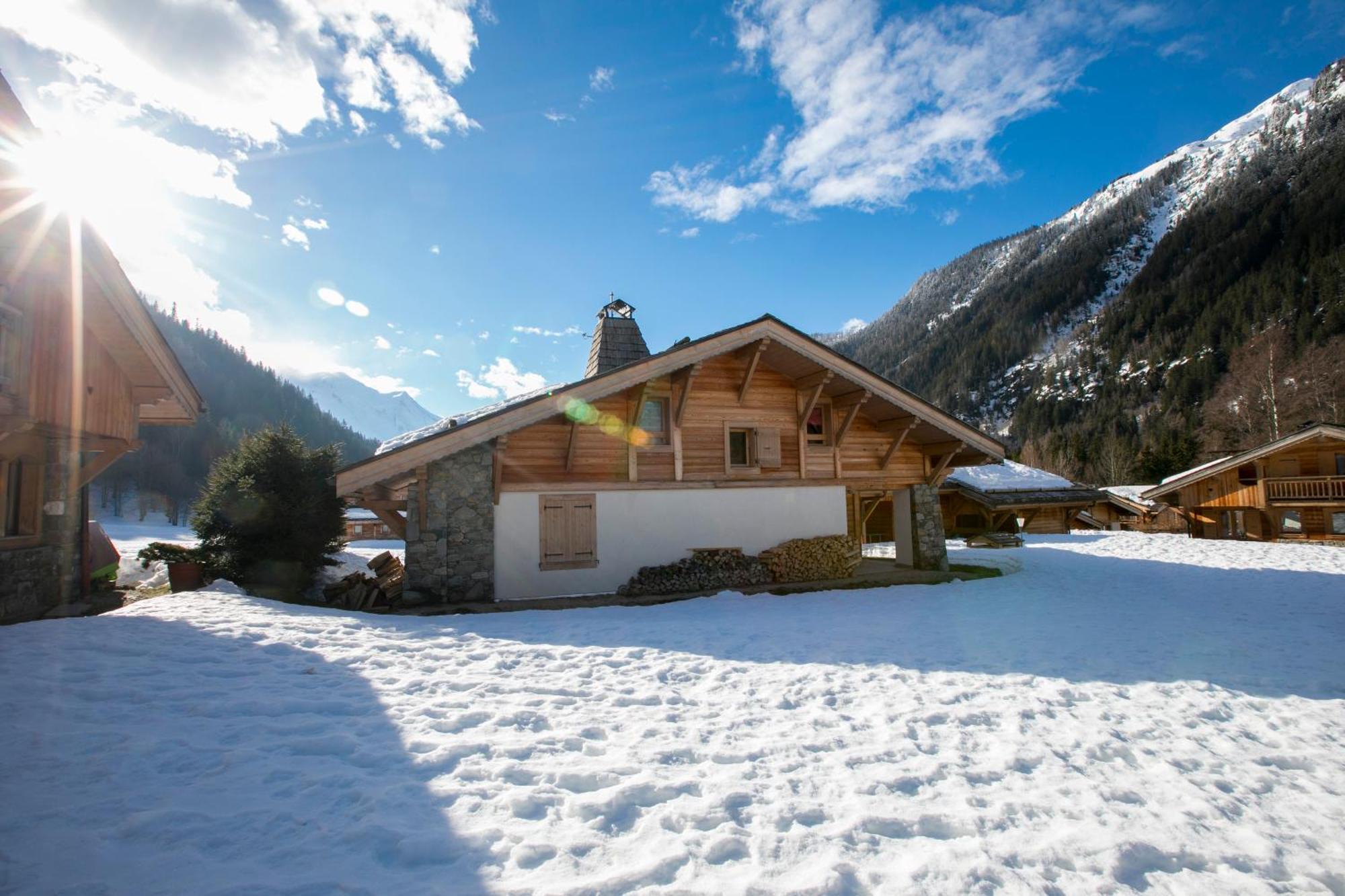 Chalets D'En Haut - Zaria - Happy Rentals 阿让蒂耶尔 外观 照片