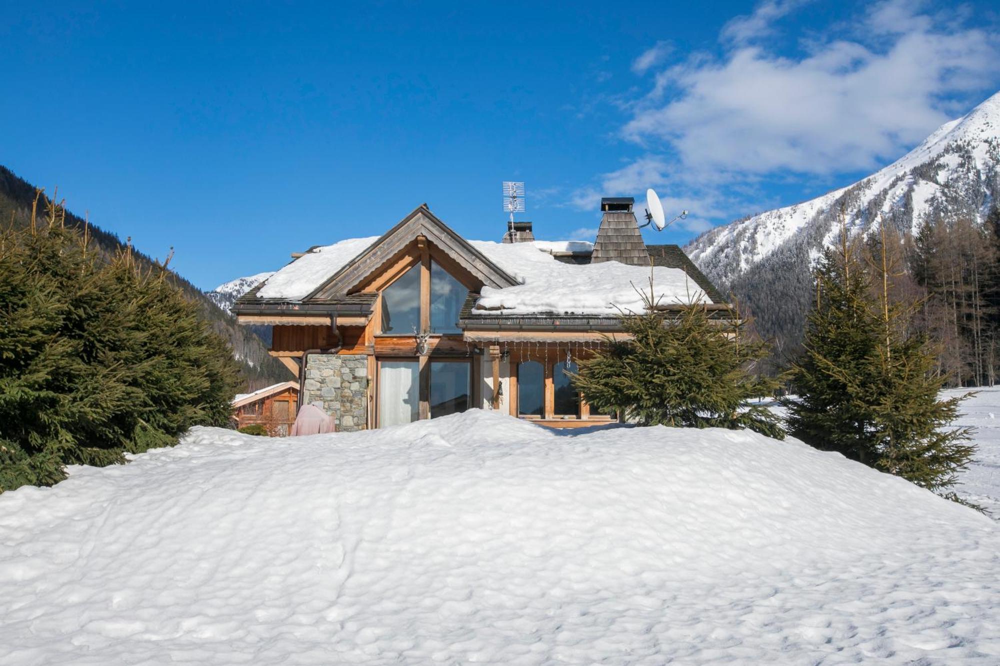 Chalets D'En Haut - Zaria - Happy Rentals 阿让蒂耶尔 外观 照片